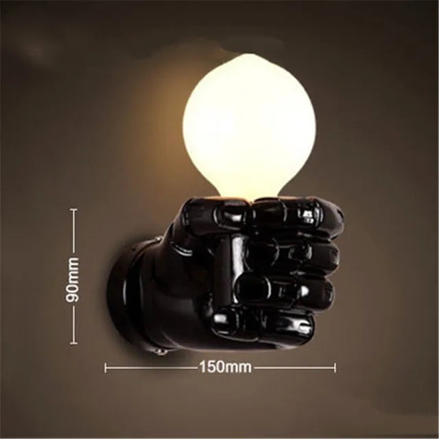 IndustrialGlow - Vasilj i industriell stil av metall - Vintage LED-lampa Carvallo