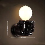 IndustrialGlow - Vasilj i industriell stil av metall - Vintage LED-lampa Carvallo