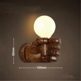 IndustrialGlow - Vasilj i industriell stil av metall - Vintage LED-lampa Carvallo