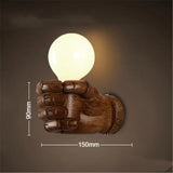 IndustrialGlow - Vasilj i industriell stil av metall - Vintage LED-lampa Carvallo