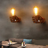 IndustrialGlow - Vasilj i industriell stil av metall - Vintage LED-lampa Carvallo