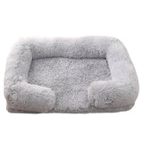 Plush Hundsäng Mjuk Stödjande Lätt att Rengöra Vattentät Carvallo