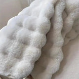 Lorvi - Plush Fashion Bubble Flower Mattor Carvallo