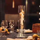 Lotte Bordskamin – Elegant etanolspis i glas för en mysig atmosfär, lättskött Carvallo