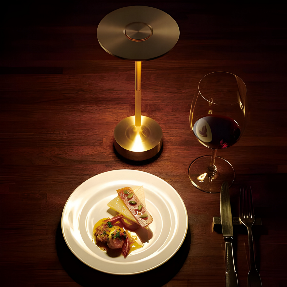 Carvallo – Lyxig Trådlös Bordslampa med Dimmbar Touchkontroll Carvallo