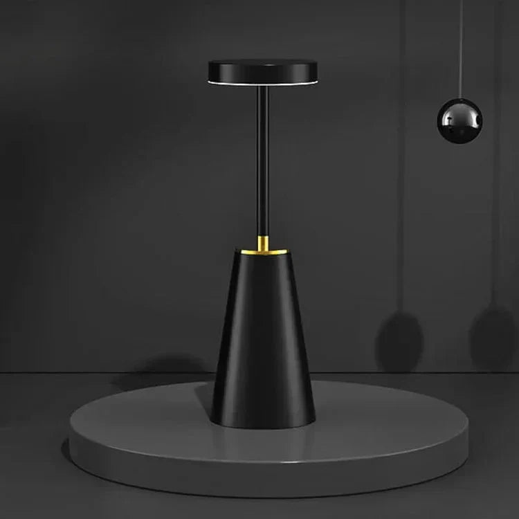 LumiFlex Trådlös Bordslampa – Trådlös LED-lampa med 3-färgs dimning, Touch-teknologi, 4000mAh batteri, Vattentålig Carvallo