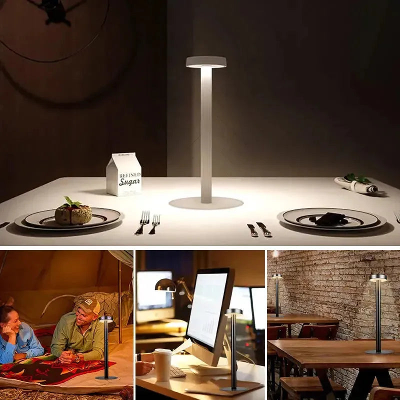 Lumina Glo - Minimalistisk dimbar LED-bordslampa Carvallo