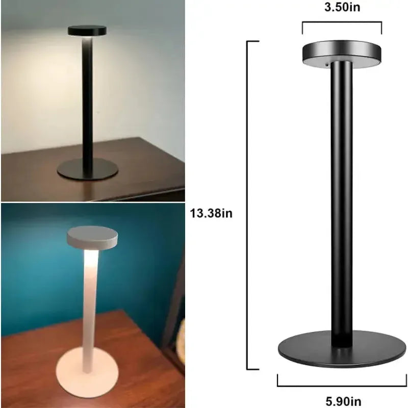 Lumina Glo - Minimalistisk dimbar LED-bordslampa Carvallo