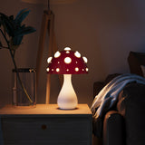 Vintage-inspirerad svamp LED bordlampa – Perfekt för mysig atmosfär Carvallo