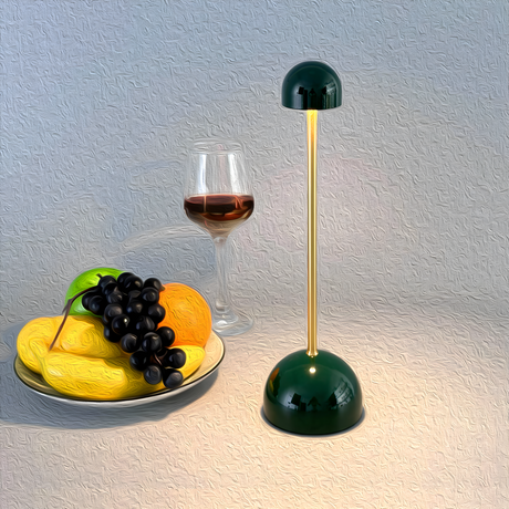 Carvallo - Modern trådlös LED-bordslampa med minimalistisk form och mjukt omgivande ljus Carvallo