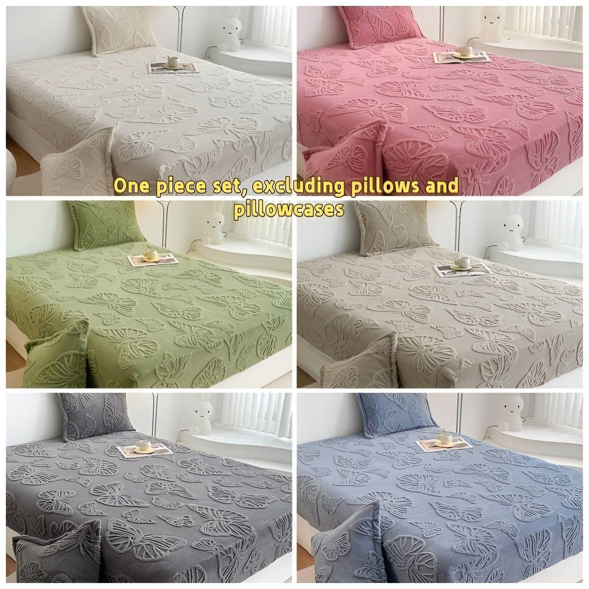 LuxQuilt Madrasskydd - Lyxigt Vadderat Mjölksammet Dammtålig Madrassöverdrag Carvallo