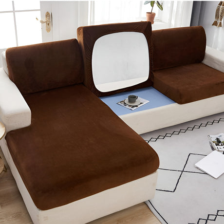 LuxVelvet Sofföverdrag – Stretch Jacquard Överdrag för omedelbar stil & långvarigt skydd Carvallo