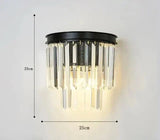 CrystalLuxe - Elegant Kristall Vägglampa Carvallo