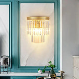 CrystalLuxe - Elegant Kristall Vägglampa Carvallo