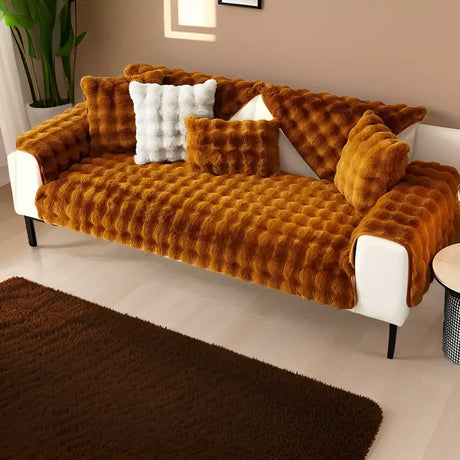 Carvallo – Tjock plyschsoffahölje för din pälsiga följeslagare Carvallo