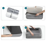 LuxePaws Säng - Ortopediskt Komfort Hundsoffa Säng Carvallo