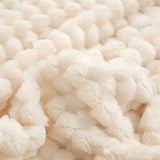 LuxeVelvet Duvet Cover - Lyx Anti-Rutsch Mjuk Sammet Spannlakan Madrasskydd Carvallo