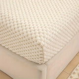 LuxeVelvet Duvet Cover - Lyx Anti-Rutsch Mjuk Sammet Spannlakan Madrasskydd Carvallo