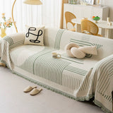 Lyxigt Snöflinga Chenille Sofföverdrag Carvallo