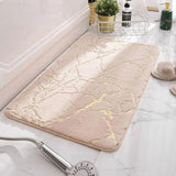 Lyxig marmorstil badrumsmatta Carvallo