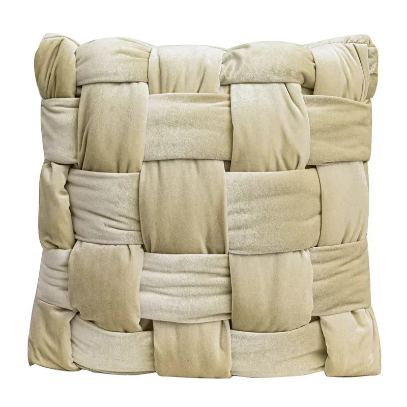 Carvallo – Handknuten Silkevelvet Kuddeöverdrag med Lyxigt Utseende Carvallo