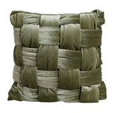 Carvallo – Handknuten Silkevelvet Kuddeöverdrag med Lyxigt Utseende Carvallo