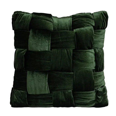 Carvallo – Handknuten Silkevelvet Kuddeöverdrag med Lyxigt Utseende Carvallo