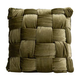 Carvallo – Handknuten Silkevelvet Kuddeöverdrag med Lyxigt Utseende Carvallo