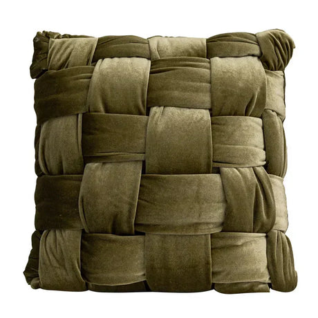 Carvallo – Handknuten Silkevelvet Kuddeöverdrag med Lyxigt Utseende Carvallo