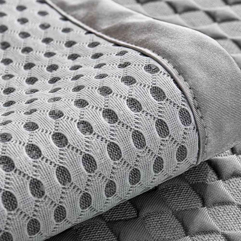 Lyxig enfärgad is-silke anti repa soffa överdrag Carvallo