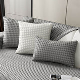 Lyxig enfärgad is-silke anti repa soffa överdrag Carvallo