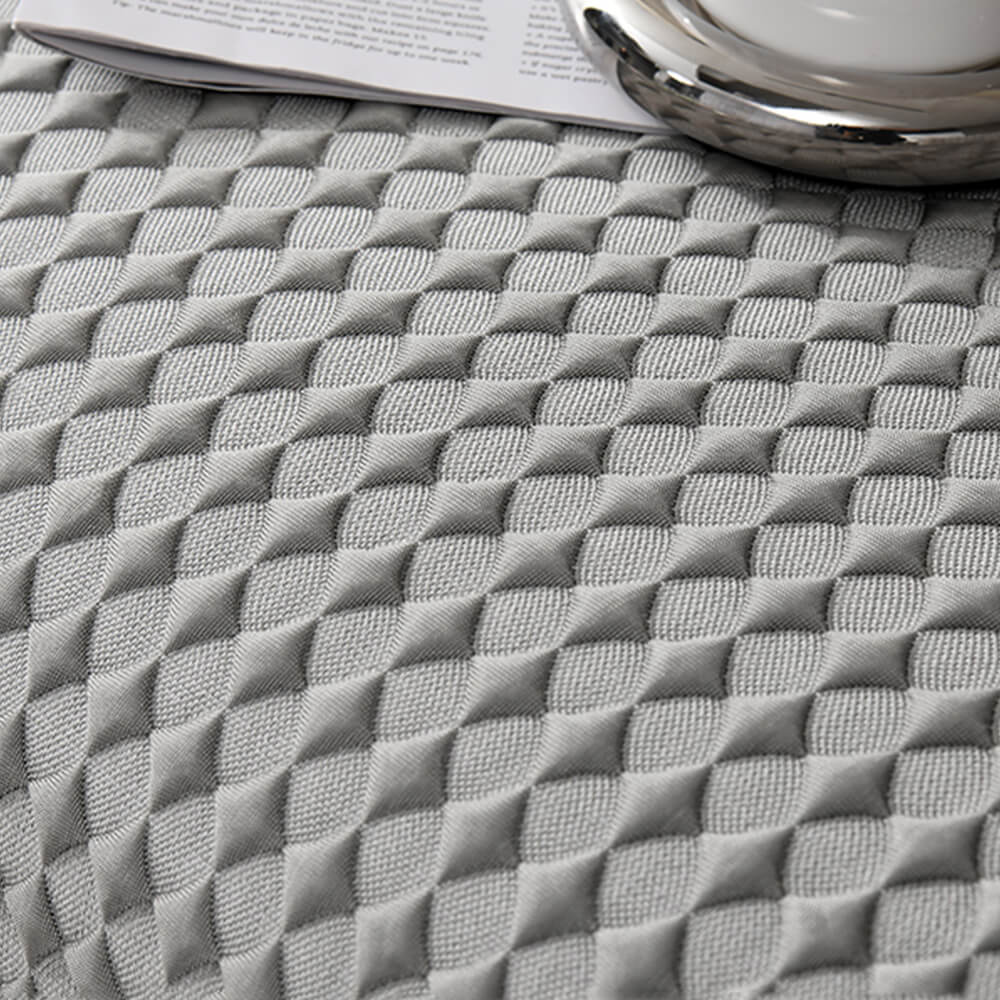 Lyxig enfärgad is-silke anti repa soffa överdrag Carvallo