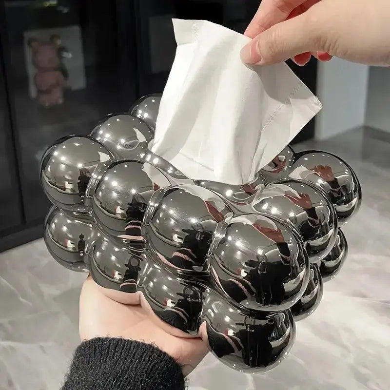 Lyxig keramik näsdukshållare - Elegant näsdukshållare för hemmet, kontoret och bilen Carvallo