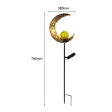 MoonGlow – Måneformad trädgårdslampa med solenergi och finurlig glöd Carvallo