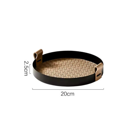 Nordic inspired rattan weave tray Carvallo