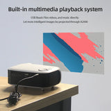 Carvallo Beamer CineLuma | Bärbar & Kompakt | För Filmkvällar & Gaming | Upp till 60 tum projicering Carvallo
