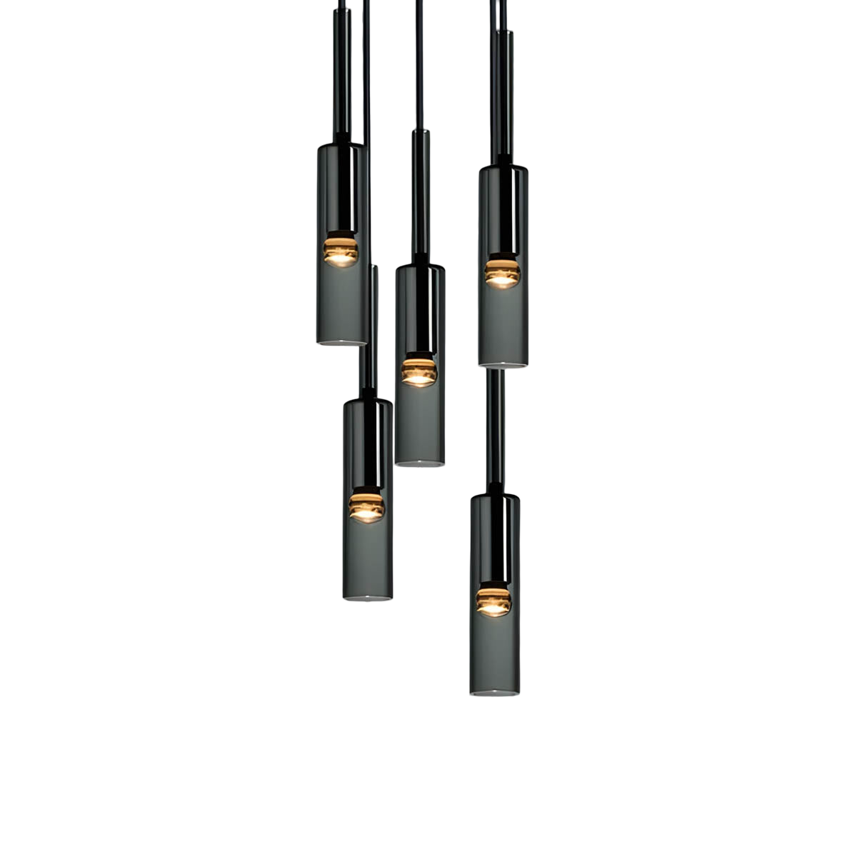 Kristallhängande lampa – Elegant design med glittrande ljusspel | Ideal för bostadsutrymmen Carvallo