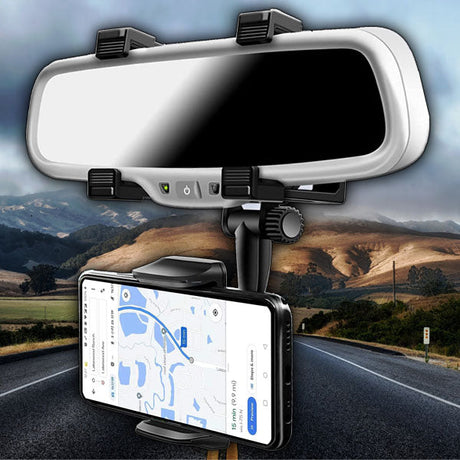 Carvallo 360 – Den backspegelsmobilhållare för säker sikt och fast grepp! Carvallo