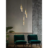 LumaDrop – Kristall Teardrop Taklampa med Elegant Skimmer Hemnix