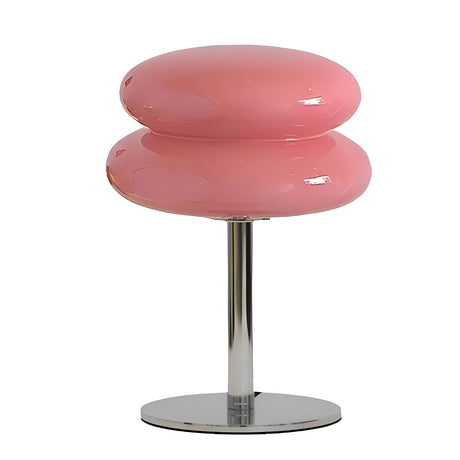 Glaslampe i Macaron-stil – elegant glas-bordlampe til hyggelig atmosfære Carvallo