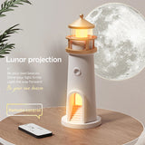 Lighthouse Moon Projektor Lampa – Bluetooth Musik Stjärnklart Nattljus Carvallo
