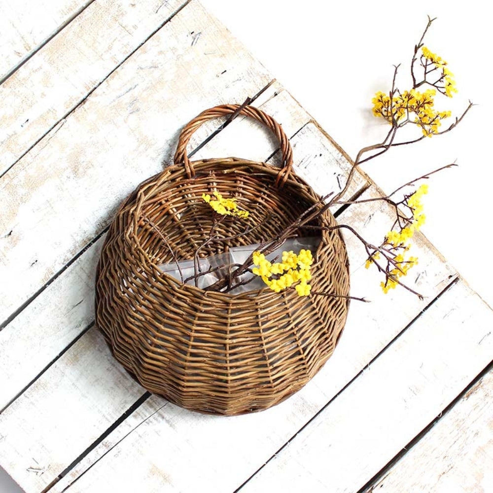 Maison Handwoven Hanging Basket Carvallo