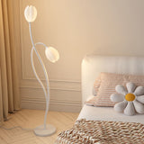 Modern Manta Blomster Golvlampa | 56,3" | Metall & Rotationsformning Design | Brick by Brick Carvallo