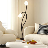 Modern Manta Blomster Golvlampa | 56,3" | Metall & Rotationsformning Design | Brick by Brick Carvallo