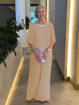 Kvinnors Elegant Kvällsuppsättning Glitter Top Högkvalitativt Tyg Hemnix