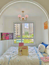 Marshmallow-kronlampa Carvallo