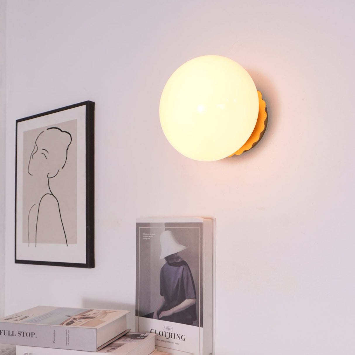 Väggmonterad Marshmallow-lampa – Varm Ambient Belysningsarmatur Carvallo
