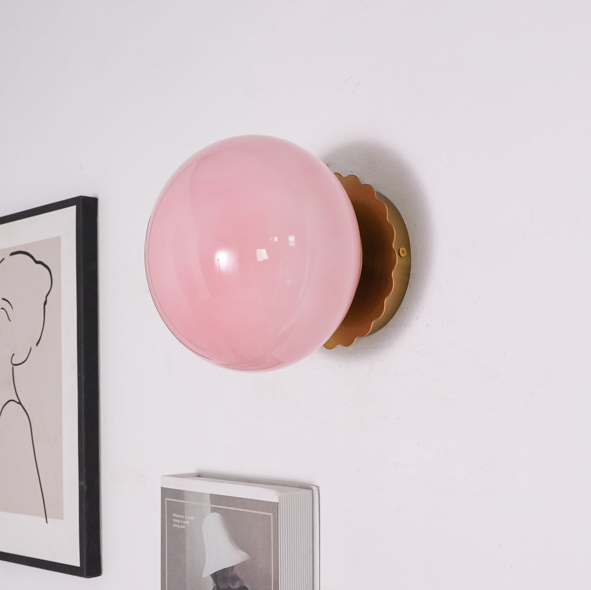 Väggmonterad Marshmallow-lampa – Varm Ambient Belysningsarmatur Carvallo