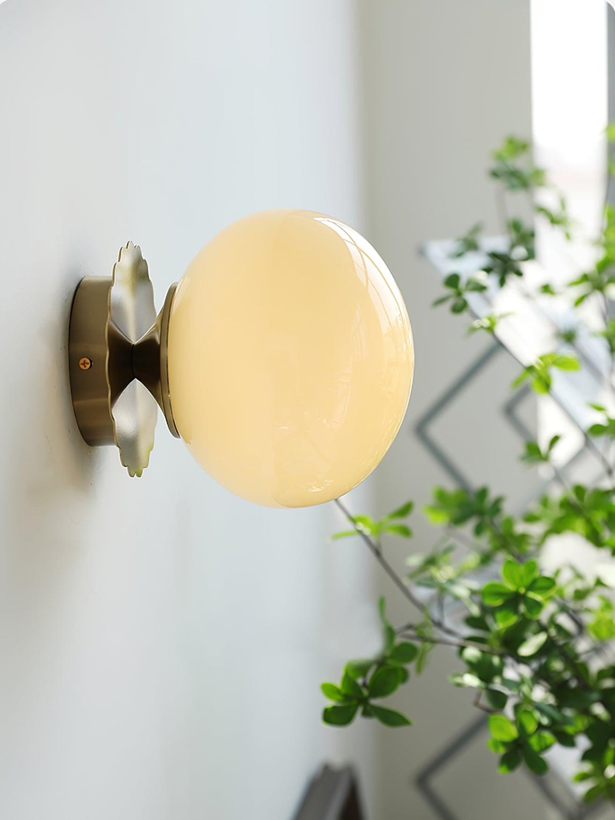 Väggmonterad Marshmallow-lampa – Varm Ambient Belysningsarmatur Carvallo