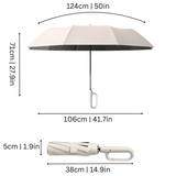 Rayvia Automatisk Paraply med Snabb Kroksdesign Carvallo